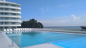 Seasonal outdoor pool