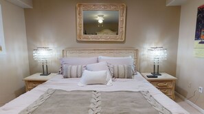 1 bedroom, internet, bed sheets