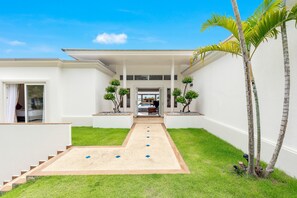 Entrada de la propiedad