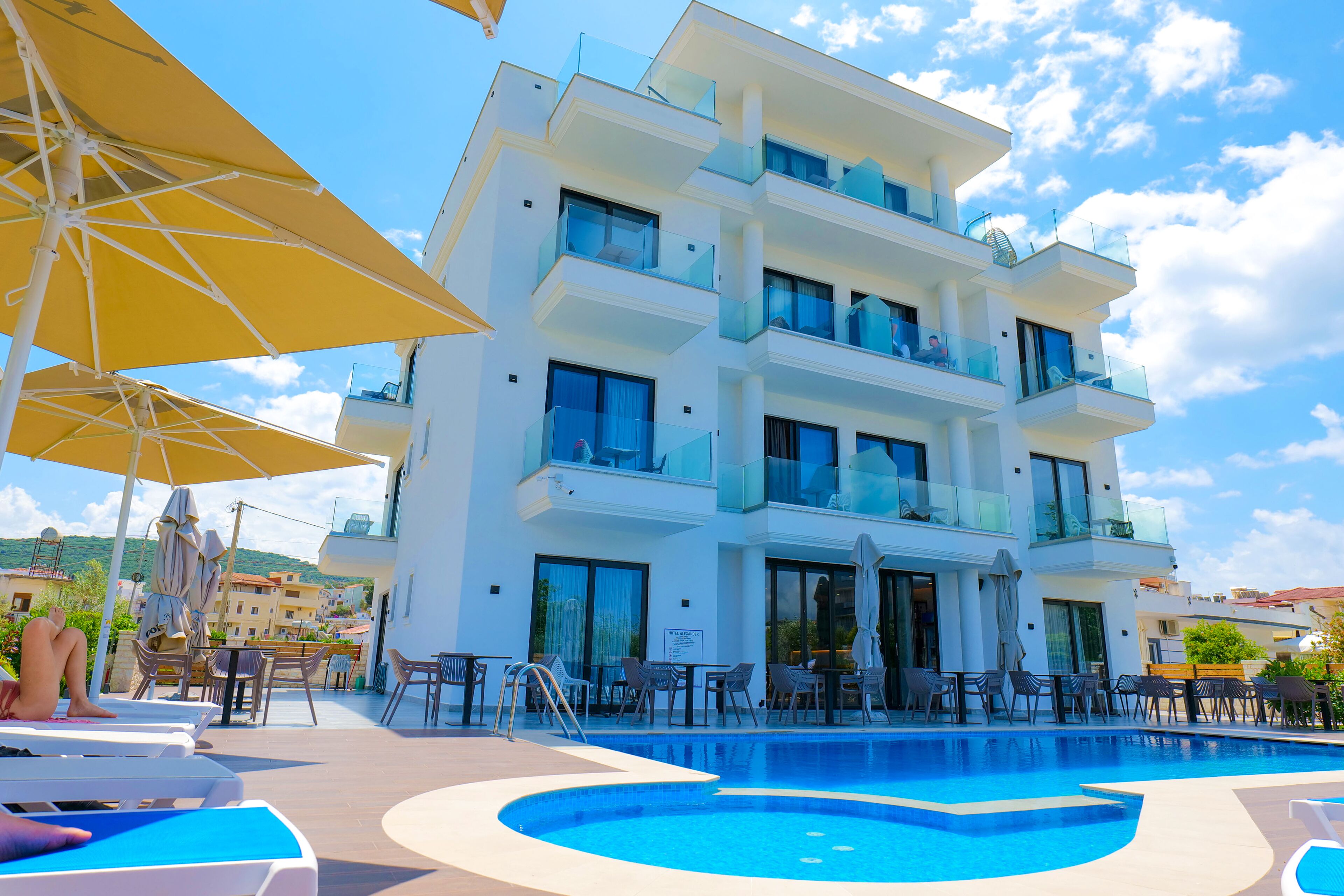 Seasonal outdoor pool