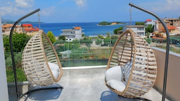 Doppia Deluxe, vista mare | Balcone