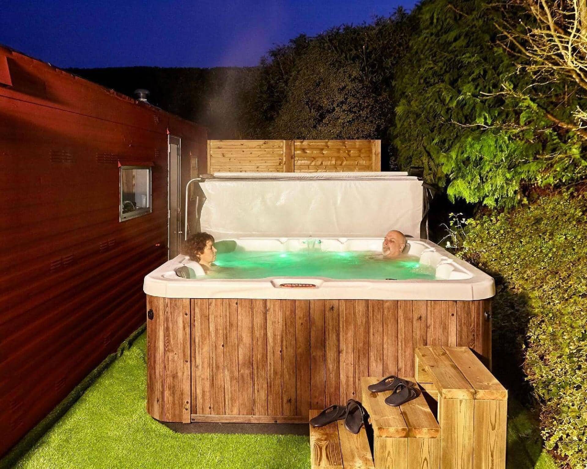 Bain à remous extérieur