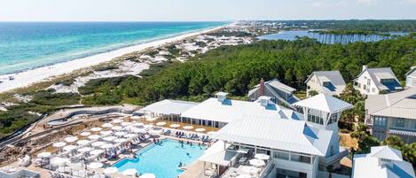 Una piscina climatizada