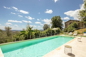 Seasonal outdoor pool