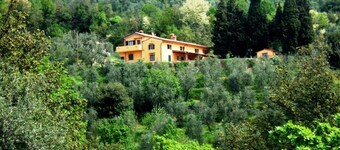 Land villa i gårdshus med basseng 10-12 personer