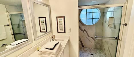Dusche, Handtücher