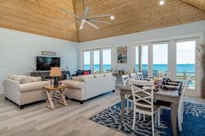 TV - Coral Sands | Open nightly starting 8/30. Pool. Beachfront (Dauphin Island)