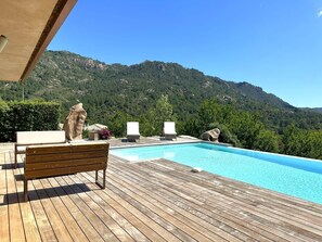 A heated pool - Villa Taglio Rosso Di Santa Lucia (Sainte-Lucie de Porto-Vecchio)