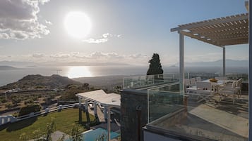 Superior Villa, Multiple Bedrooms, Private Pool, Sea View | View from room