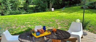 Gîte "Au fil du Gand". An ideal place for families.