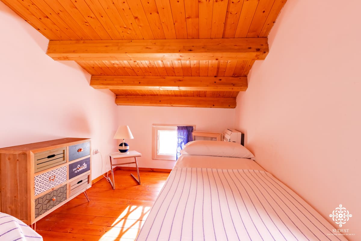 Vila Comfort, 2 kamar tidur, pemandangan laut, menghadap pantai | 2 kamar tidur, seprai premium, selimut bulu angsa, dan busa memori