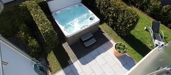 Casa Fortuna Comfort mit Seeblick, Whirlpool, Sauna und eingezäuntem Garten