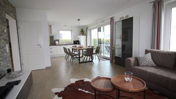 Smart-TV, Kamin, Videospiele, DVD-Player