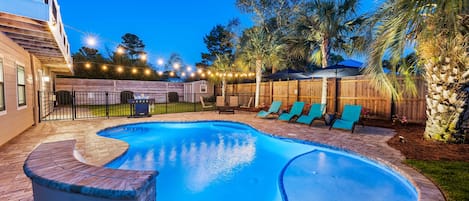 Beheizter Pool
