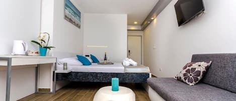 1 chambre, systĂšme dâinsonorisation, accĂšs au Wi-Fi (inclus)