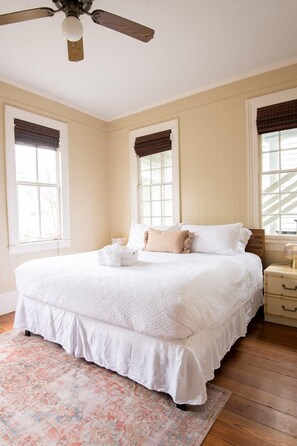 2 bedrooms, iron/ironing board, travel crib, WiFi