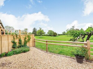 Property grounds - A luxuriously appointed two bedroom ground floor barn. (Lower Wick, near Dursley)
