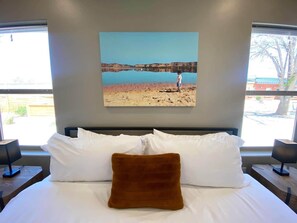 2 soverom, strykejern/-brett, reiseseng for barn og wi-fi