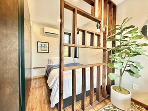 1 bedroom, iron/ironing board, travel crib, WiFi