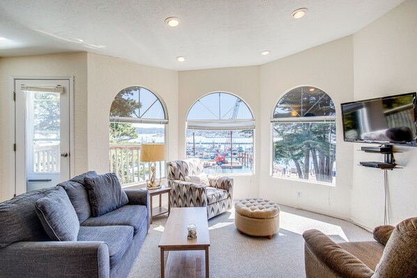 Télévision, lecteur de DVD, livres