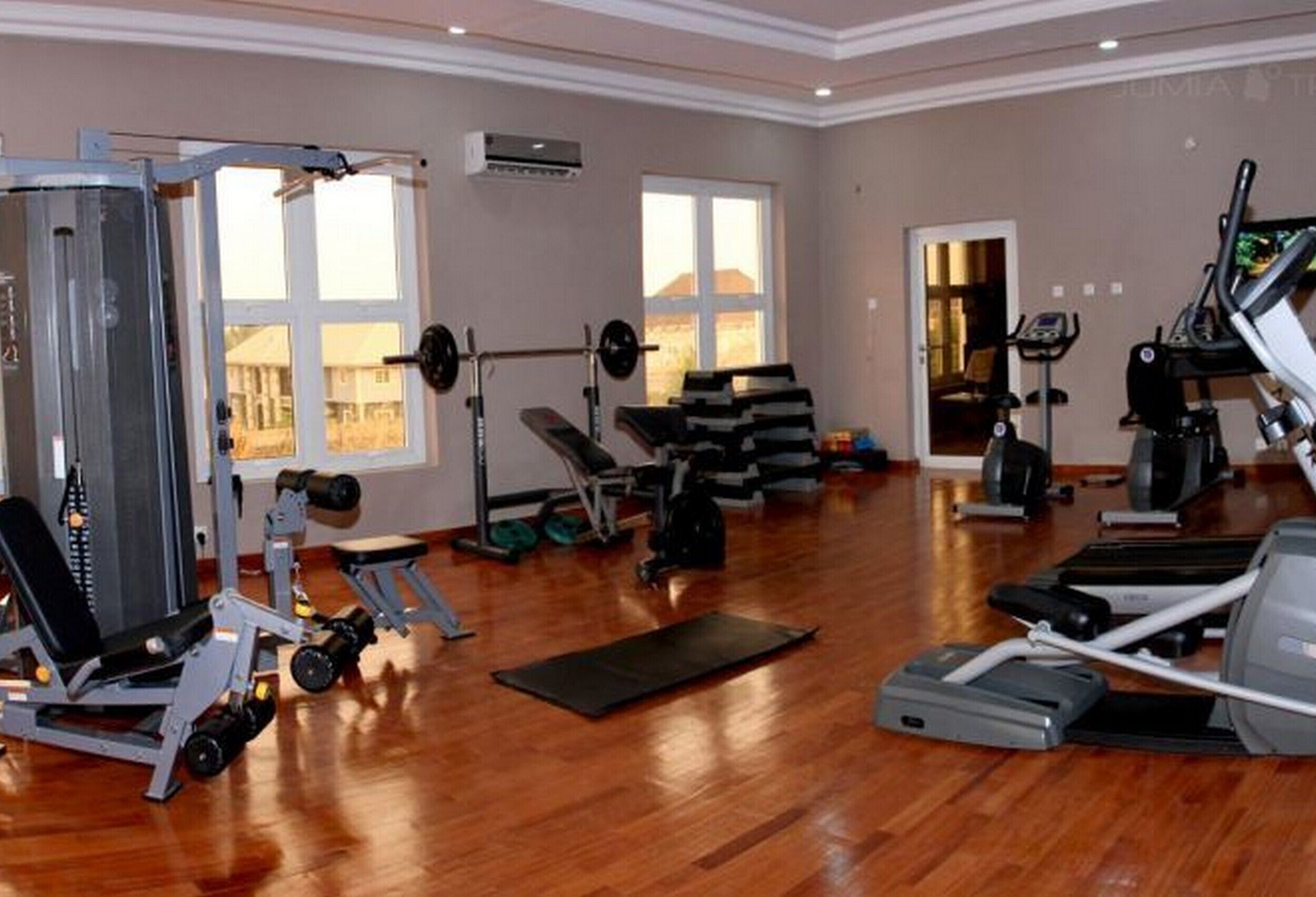 Room, 1 Bedroom, Accessible, Smoking | Fitness studio