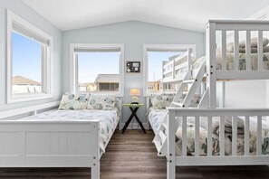 4 bedrooms, iron/ironing board, travel cot, free WiFi