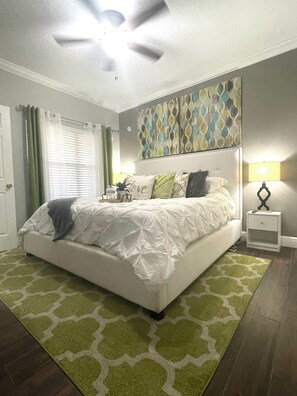 2 chambres, fer et planche à repasser, Wi-Fi gratuit, draps fournis