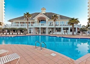 Indoor pool, outdoor pool