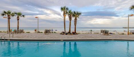 Indoor pool, a heated pool