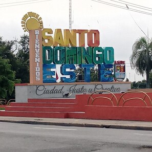 Exterior - Guest house, annex to the main house, back on terrace or patio (Santo Domingo este)