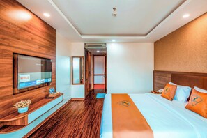 Chambre Supérieure, vue jardin | 1 chambre, literie de qualité supérieure, minibar