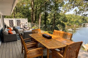 Outdoor dining - 2026 Commissioning Week Promo: Book 6 Nights, Get the 7th Free (Crownsville)