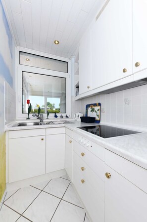 Jääkaappi, mikroaaltouuni, uuni, astianpesukone