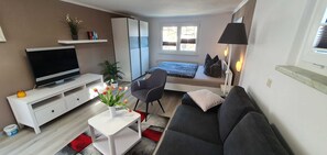 2 bedrooms, WiFi, bed sheets - 03 Ferienwohnung mit Terrasse - Ferien im Haus Bucheneck mit Sauna (Sellin)