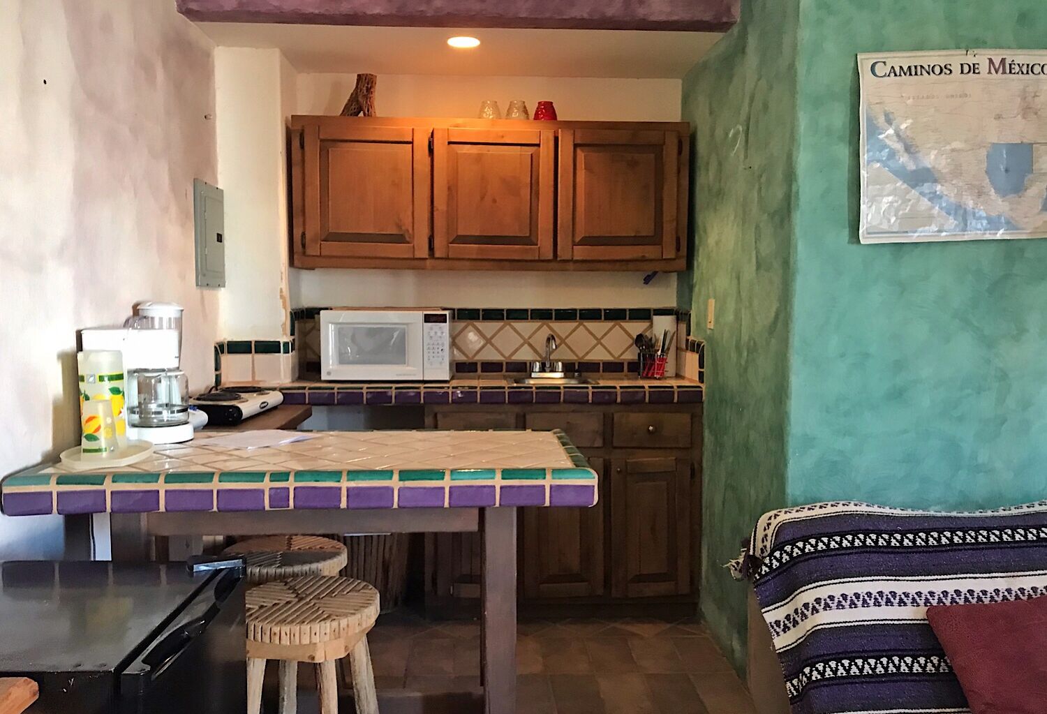 Mikrobølgeovn, opvaskemaskine, kaffe-/temaskine