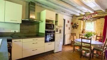 雪櫃、微波爐、焗爐、洗碗機