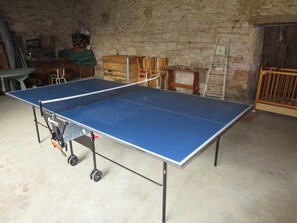 Game room - Charming Countryside Retreat with Fireplace, Garden, and Family Amenities in Tourtoirac, France (Tourtoirac)