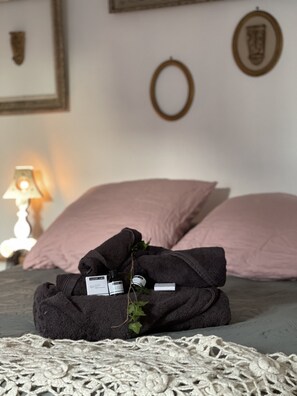 3 chambres, fer et planche à repasser, Wi-Fi, draps fournis