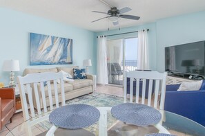 Smart TV, DVD player, books - Awesome Beachfront Condo! Clearwater 1B (Gulf Shores)