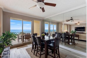 Dining - Astonishing Beacfront Condo with 360 sqft Balcony Facing the Ocean - Unit 0302 by RedAwning (Panama City Beach)