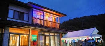 Twin room with futon shared bathroom room without / Nishimurayama-gun Yamagata