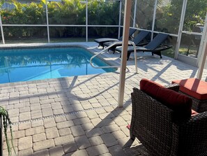 Opvarmet pool