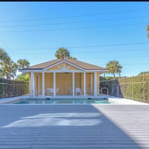 Alberca al aire libre 