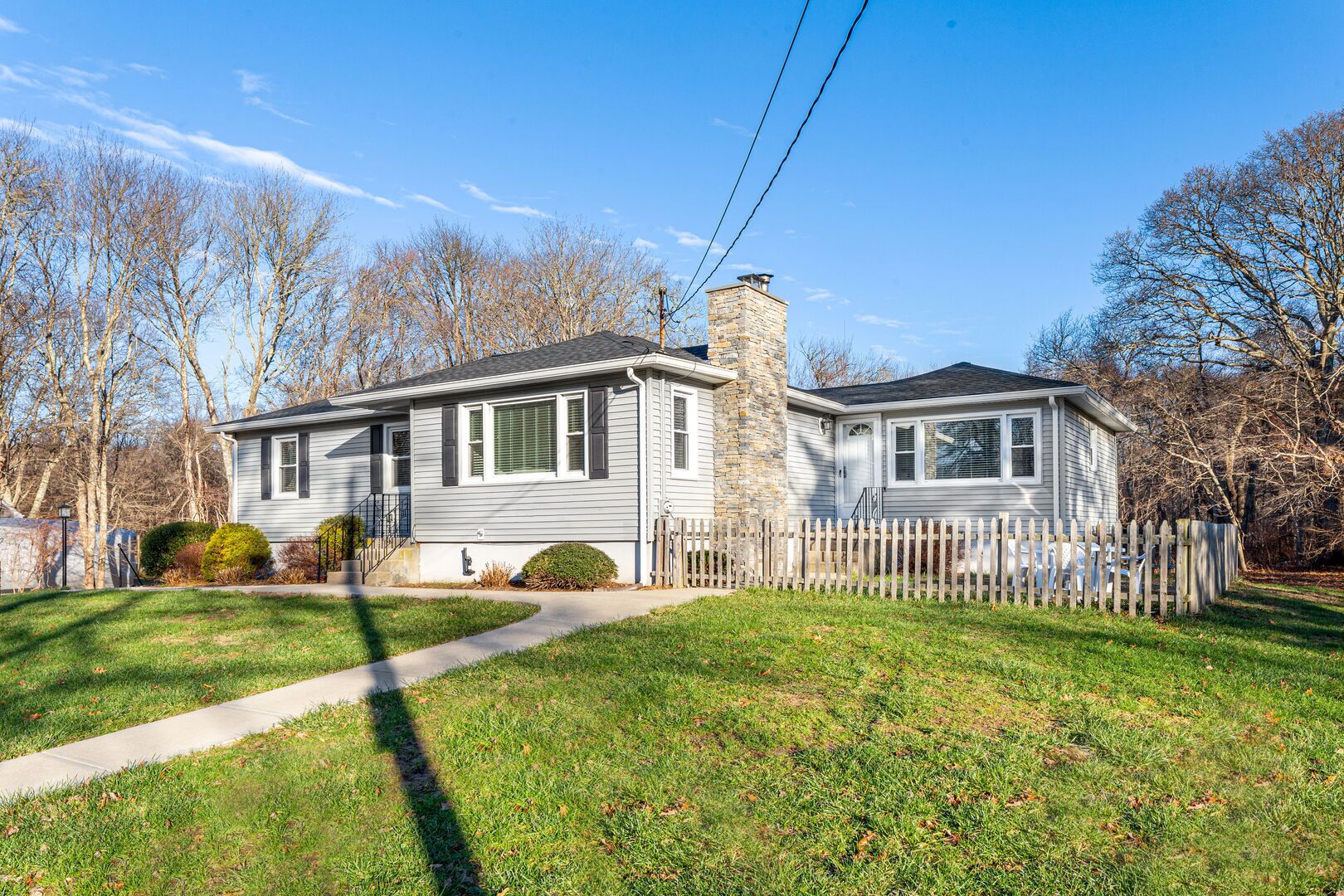 Updated home with Private Yard, 3 living rooms & short drive to beach