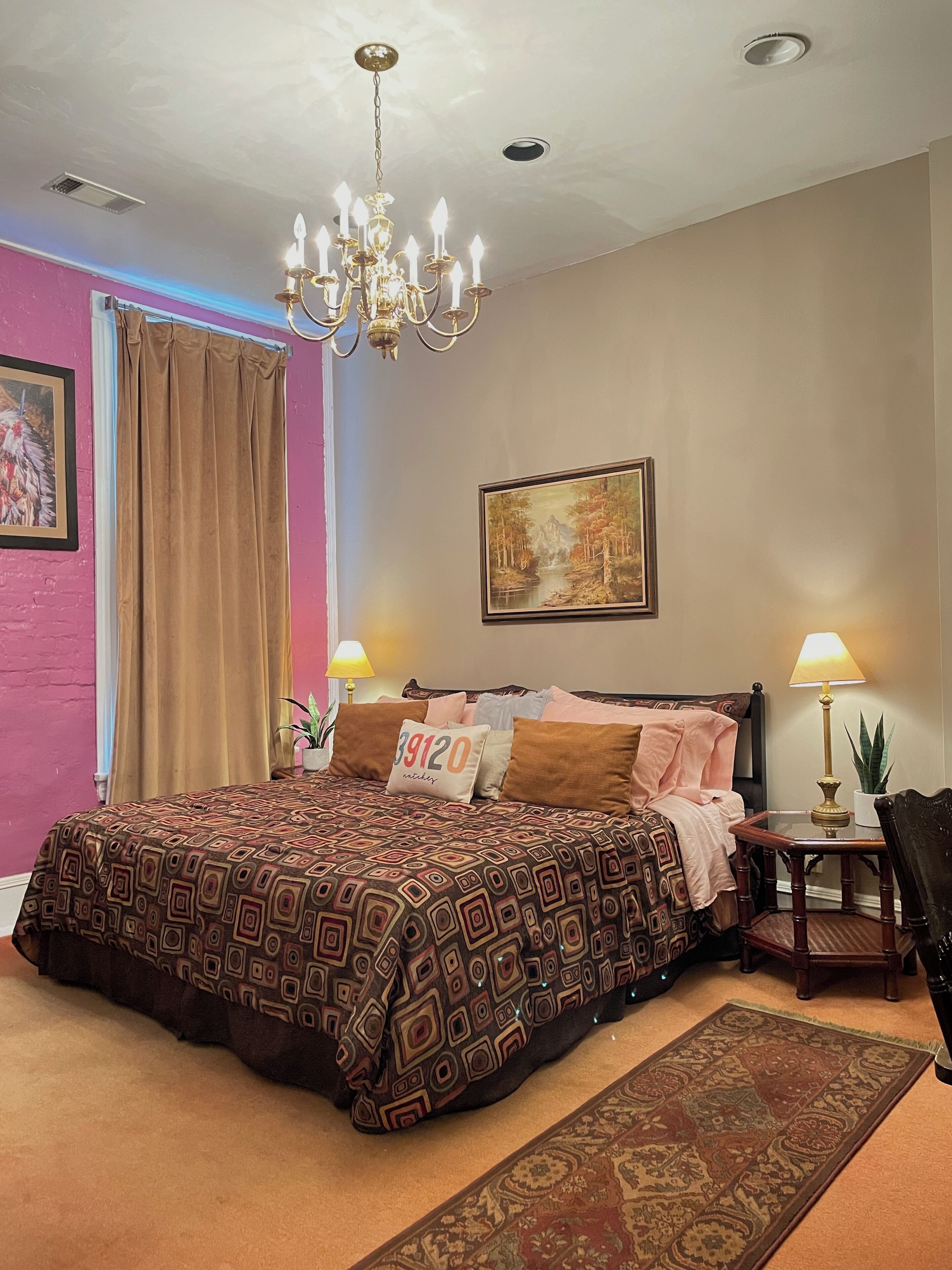 4 chambres, fer et planche à repasser, Wi-Fi gratuit, draps fournis