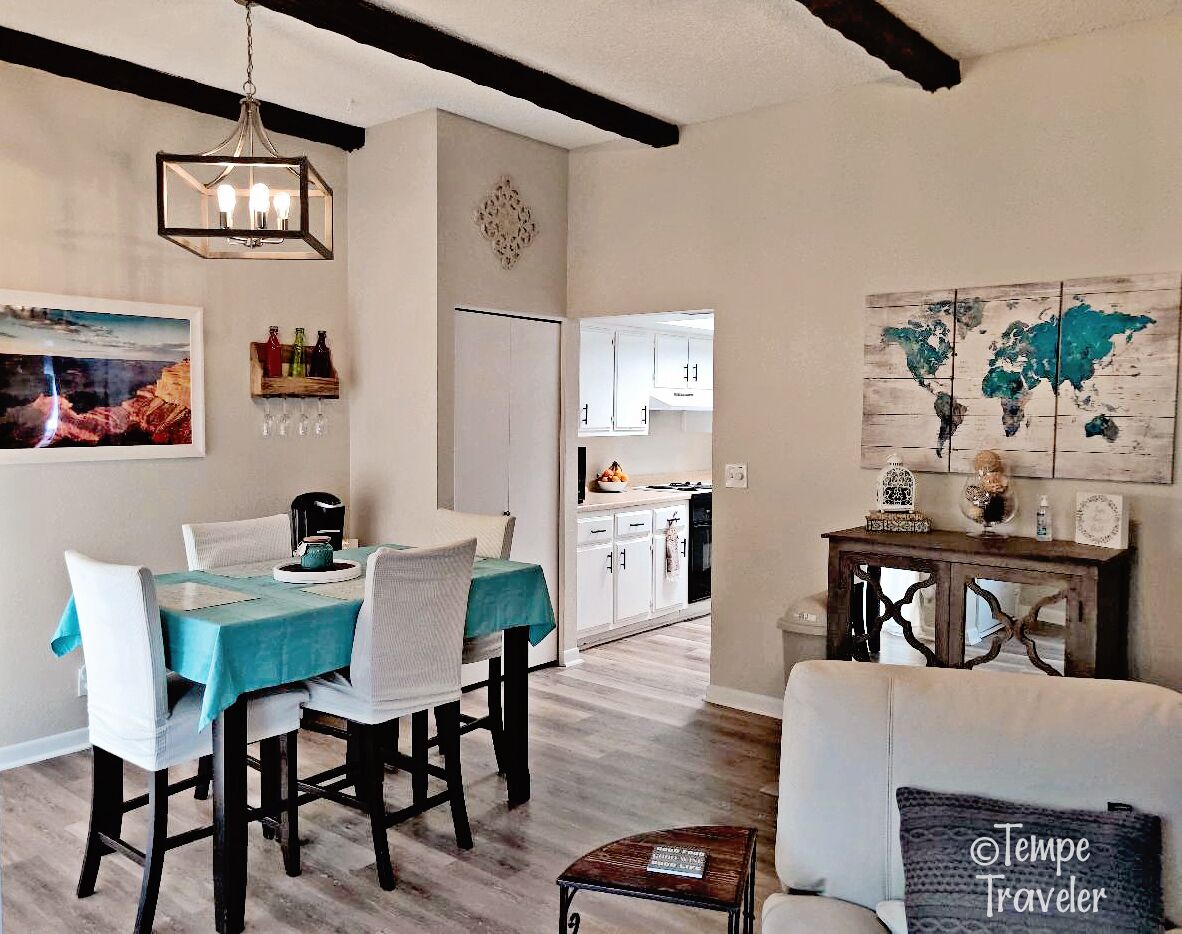 Light & Cheerful Tempe Townhome with 2 private outdoor spaces