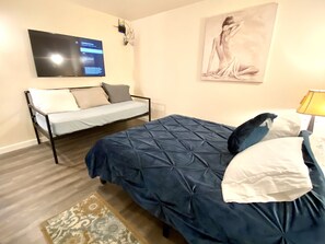 Free WiFi, bed sheets