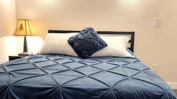 Free WiFi, bed sheets