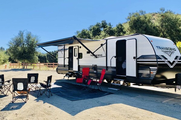 Property grounds - 2021 Grand Design Transcend Xplor (Guernsey)
