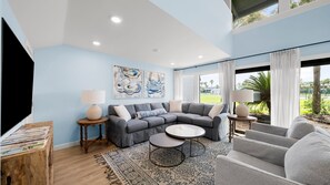 Télévision, table de tennis de table